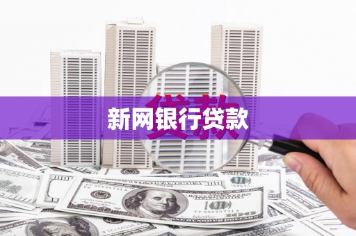 左镇新网银行贷款