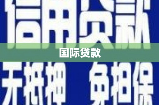 左镇国际贷款