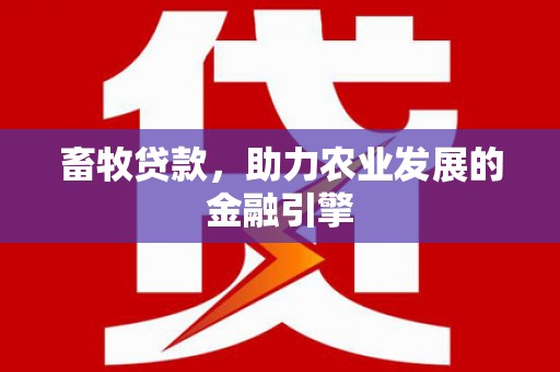 左镇畜牧贷款，助力农业发展的金融引擎