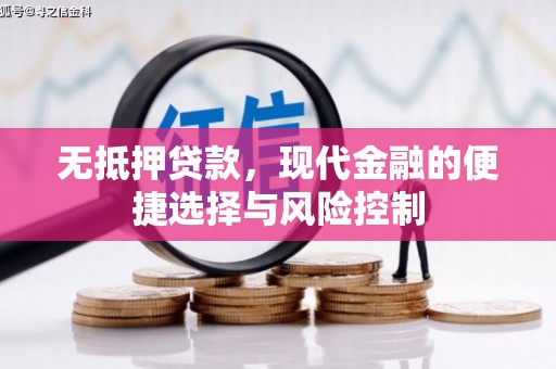 左镇无抵押贷款，现代金融的便捷选择与风险控制