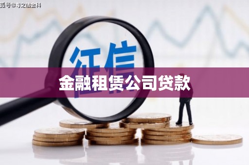 左镇金融租赁公司贷款
