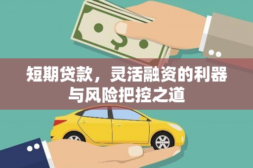 左镇短期贷款，灵活融资的利器与风险把控之道