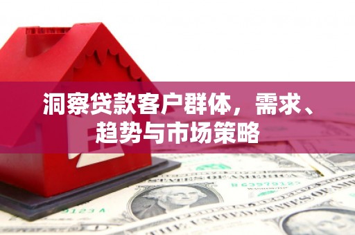 左镇洞察贷款客户群体，需求、趋势与市场策略