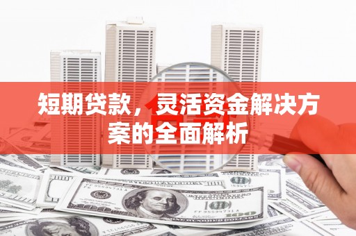 左镇短期贷款，灵活资金解决方案的全面解析