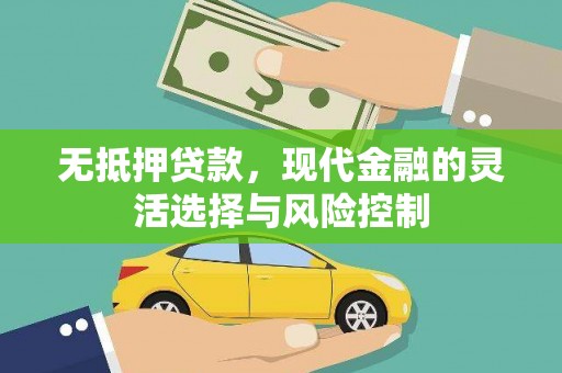 左镇无抵押贷款，现代金融的灵活选择与风险控制