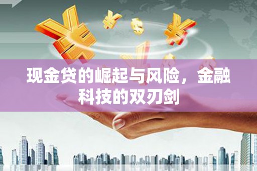 左镇现金贷的崛起与风险，金融科技的双刃剑