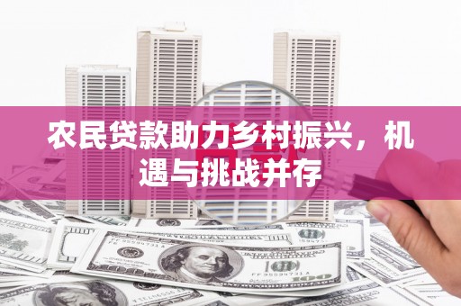左镇农民贷款助力乡村振兴，机遇与挑战并存