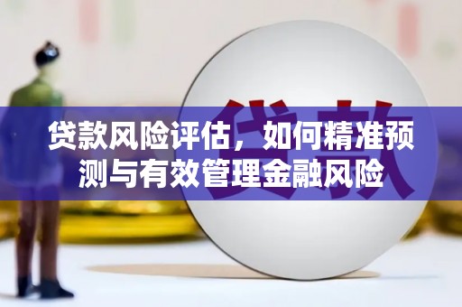 左镇贷款风险评估，如何精准预测与有效管理金融风险