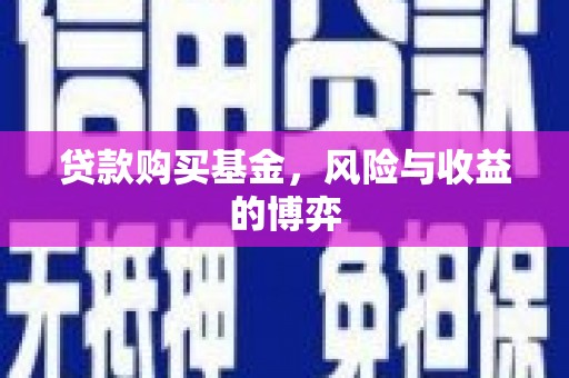 左镇贷款购买基金，风险与收益的博弈