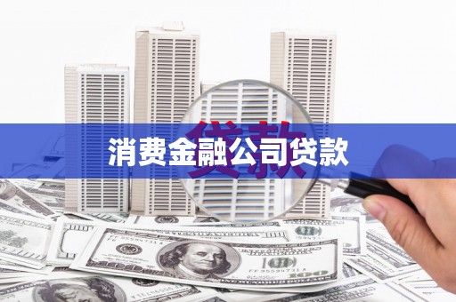左镇消费金融公司贷款