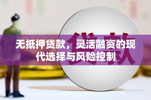 左镇无抵押贷款，灵活融资的现代选择与风险控制