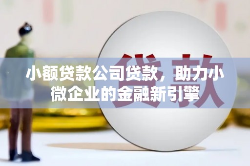 左镇小额贷款公司贷款，助力小微企业的金融新引擎