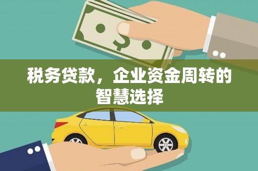 左镇税务贷款，企业资金周转的智慧选择