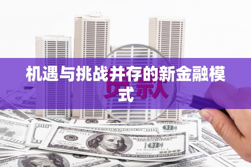 左镇机遇与挑战并存的新金融模式