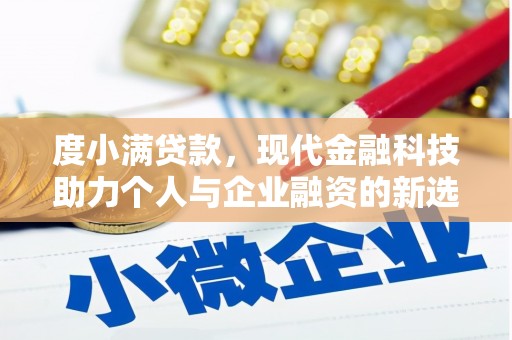 左镇度小满贷款，现代金融科技助力个人与企业融资的新选择