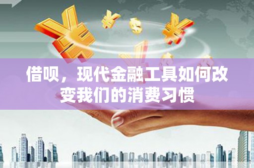 左镇借呗，现代金融工具如何改变我们的消费习惯