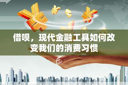 左镇借呗，现代金融工具如何改变我们的消费习惯