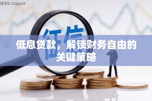 左镇低息贷款，解锁财务自由的关键策略