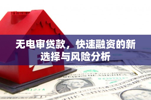 左镇无电审贷款，快速融资的新选择与风险分析