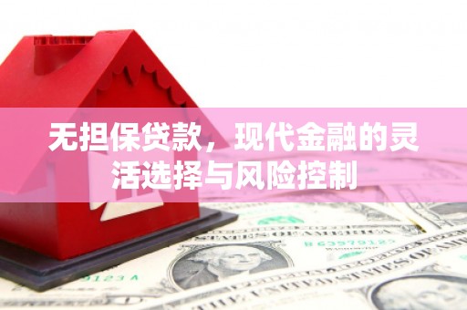 左镇无担保贷款，现代金融的灵活选择与风险控制