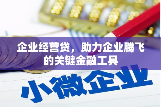 左镇企业经营贷，助力企业腾飞的关键金融工具