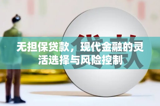 左镇无担保贷款，现代金融的灵活选择与风险控制
