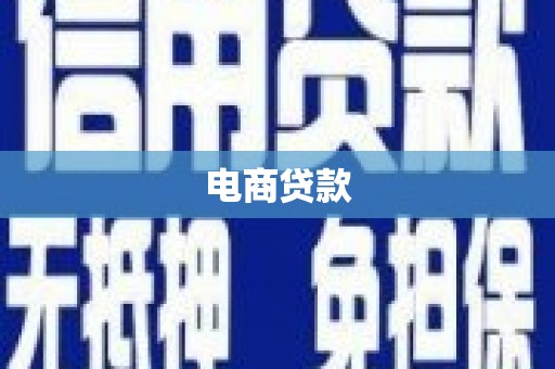 左镇电商贷款