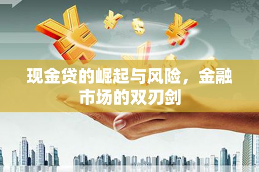 左镇现金贷的崛起与风险，金融市场的双刃剑