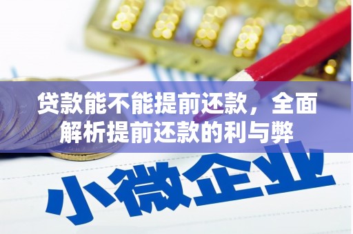左镇贷款能不能提前还款，全面解析提前还款的利与弊